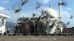 Pigeons gathering at the front-yard of Jama Masjid, Srinagar