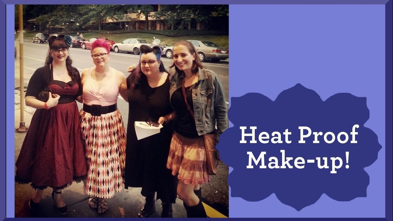 Humidity Proof Makeup Tutorial ~ Rockabilly Style