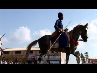 Punjabi stuntmen at Rural Olympics