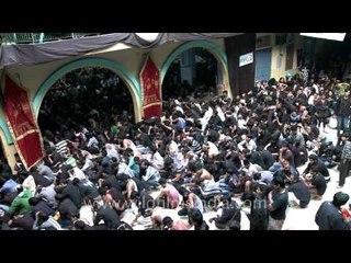 Bloodshed gathering of Indian Shia Muslims on Muharram
