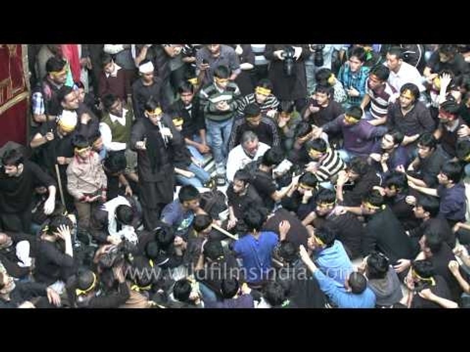 Shia expatriate gathering for mourning on Muharram