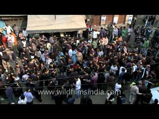 The Mourning of Muharram, marked with 'Matam' chest beating