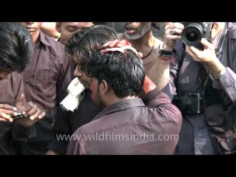 Shia Muslims participate in the Mourning of Muharram