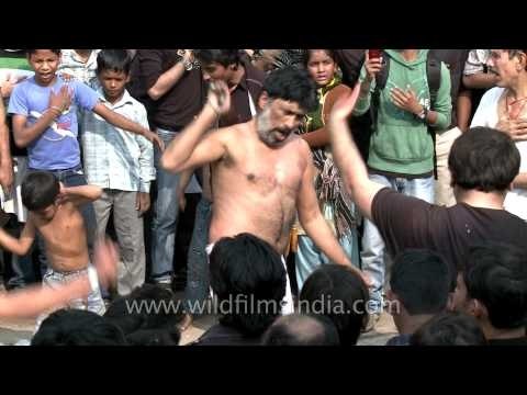 Beating and cutting oneself is a religious practice for Shias on Muharram