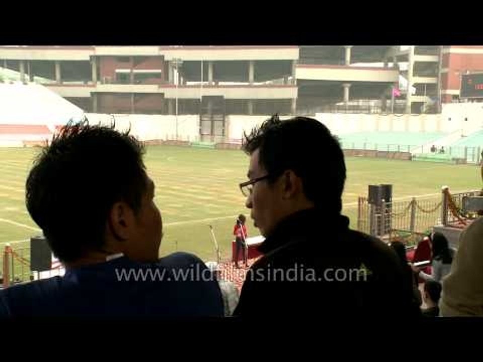 Spectators from North East fill up Dr. Ambedkar Stadium for Tamchon Football Trophy!