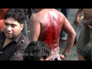 Religious fervour:Muslims during the Muharram procession