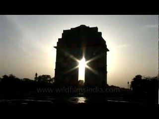 Sunset at India Gate, New Delhi