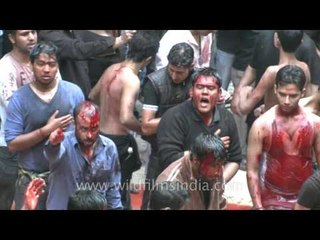 Festival of self-flagellation: Muharram