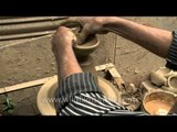 Diwali diyas being made in Delhi