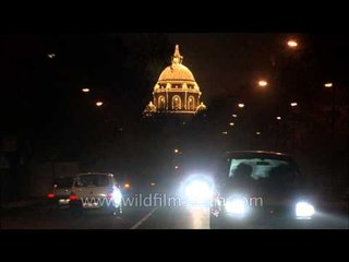 Diwali lights up Rashtrapati Bhavan in Delhi