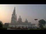 Sunrise at the Basilica of Our Lady Of Graces, Sardhana