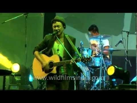 Alobo Naga and the Band set stage on fire, NagaFest '12