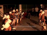 Spectacular war dance by Maring tribe at NagaFest Delhi 2012