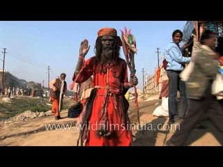 This Baba is stoned! Kumbh Mela