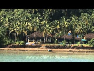 An amazing view of a beach at Saligao, Goa