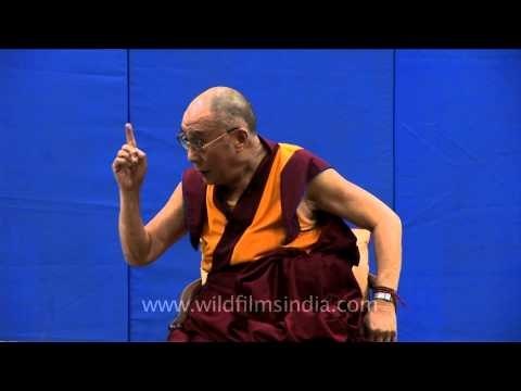 His Holiness The Dalai Lama visiting Woodstock School, Mussoorie