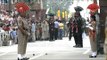 Pakistan-India flag down ceremony at Wagah Border! very funny!
