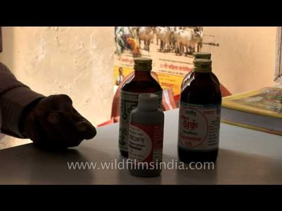 People actually buy and drink cow urine in India??