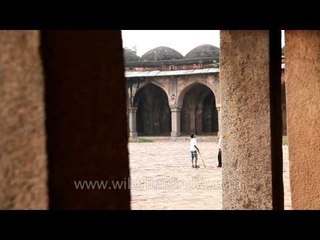 Begampur mosque - Old and unused still remains intact, Delhi