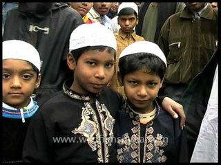 Narrow Streets of Chandni Chowk on Eid