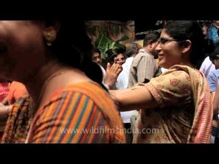 Krishna janmashtami celebration in Vrindavan