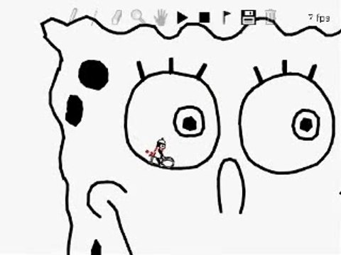 Line Rider - Sponge bob spongebob