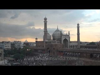 Jama Masjid as seen on 15th August - India's Independence day