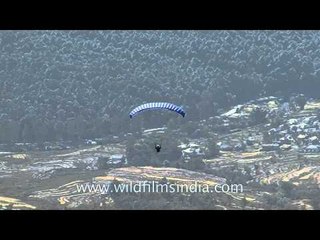 Defying gravity by para sailing - Billing, Himachal Pradesh