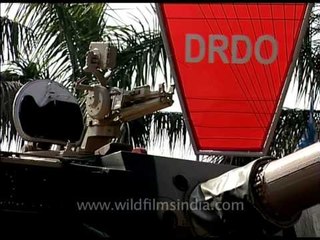 Tank Ex of the DRDO at Def Expo, Delhi