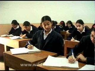 This is what a school in India looks like!