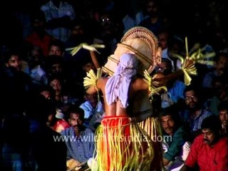Padayani dance form of kerela
