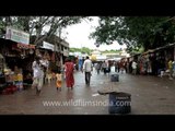Market near the Khodiyar Maa temple, Bhavnagar