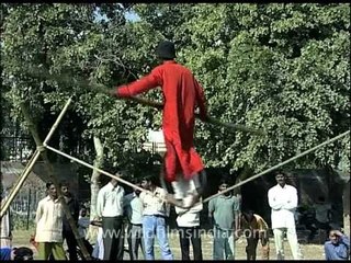 Dancing on the rope - wow!