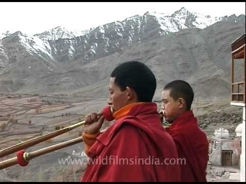 Monks at the Kalachakra, Spiti