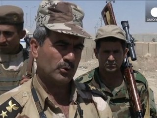 Los peshmergas esperan la llegada de armamento estadounidense