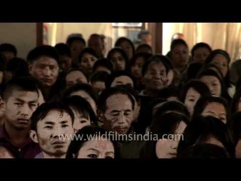 Preacher the gospel at Chakhesang Babtist Church, Kohima!