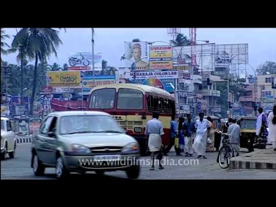 Busy Buses in Trivandrum