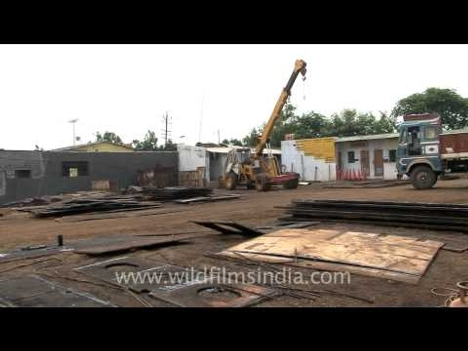 Sosiya-Alang Ship recycling Yard