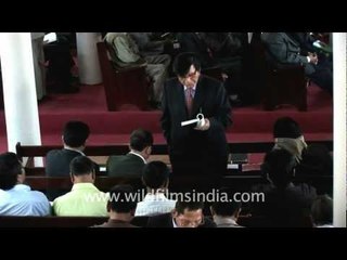 Session of discussion on Bible's teaching, Aizawl