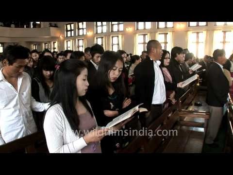 Chakhesang Minister's Hill church, Kohima