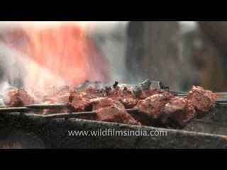 Non-Veg Indian deli at Chandni Chowk