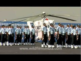 Soaring Indian Air Force men...