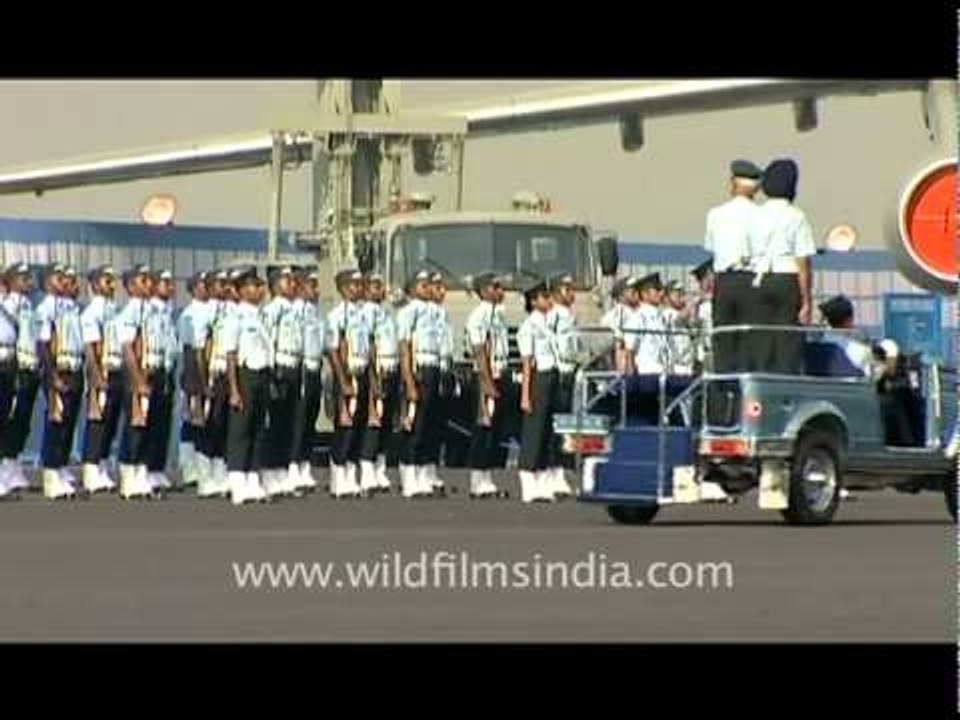 Indian Air force Day procession