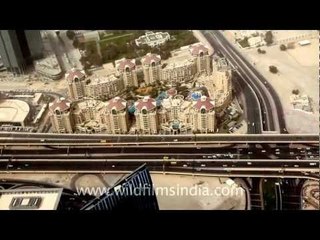 Spiralling highways of Dubai