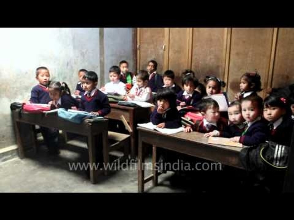 Kohima school children