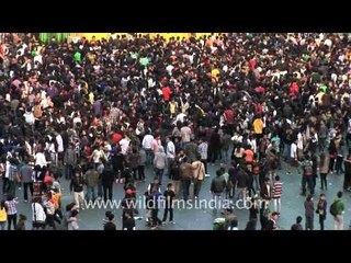 Mass frenzy of the Chhiehlam dance in Mizoram