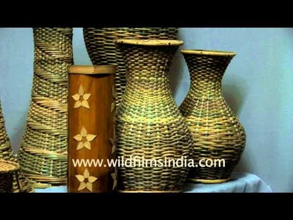 Mizaw bamboo handicrafts, Aizawl