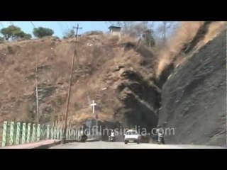 Taxi ride towards Durtlang Hills, Aizawl