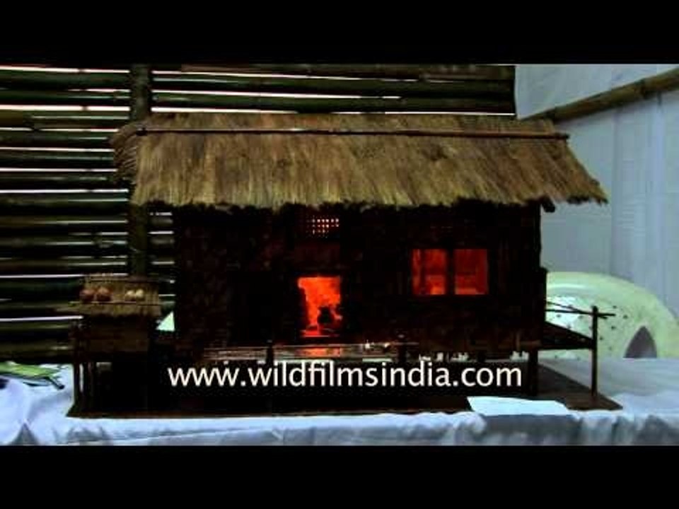 Amazing small huts from Aizawl