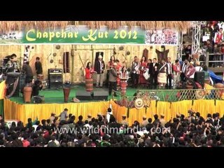 Winners of Mr and Miss Chapchar Kut, 2012, Aizawl